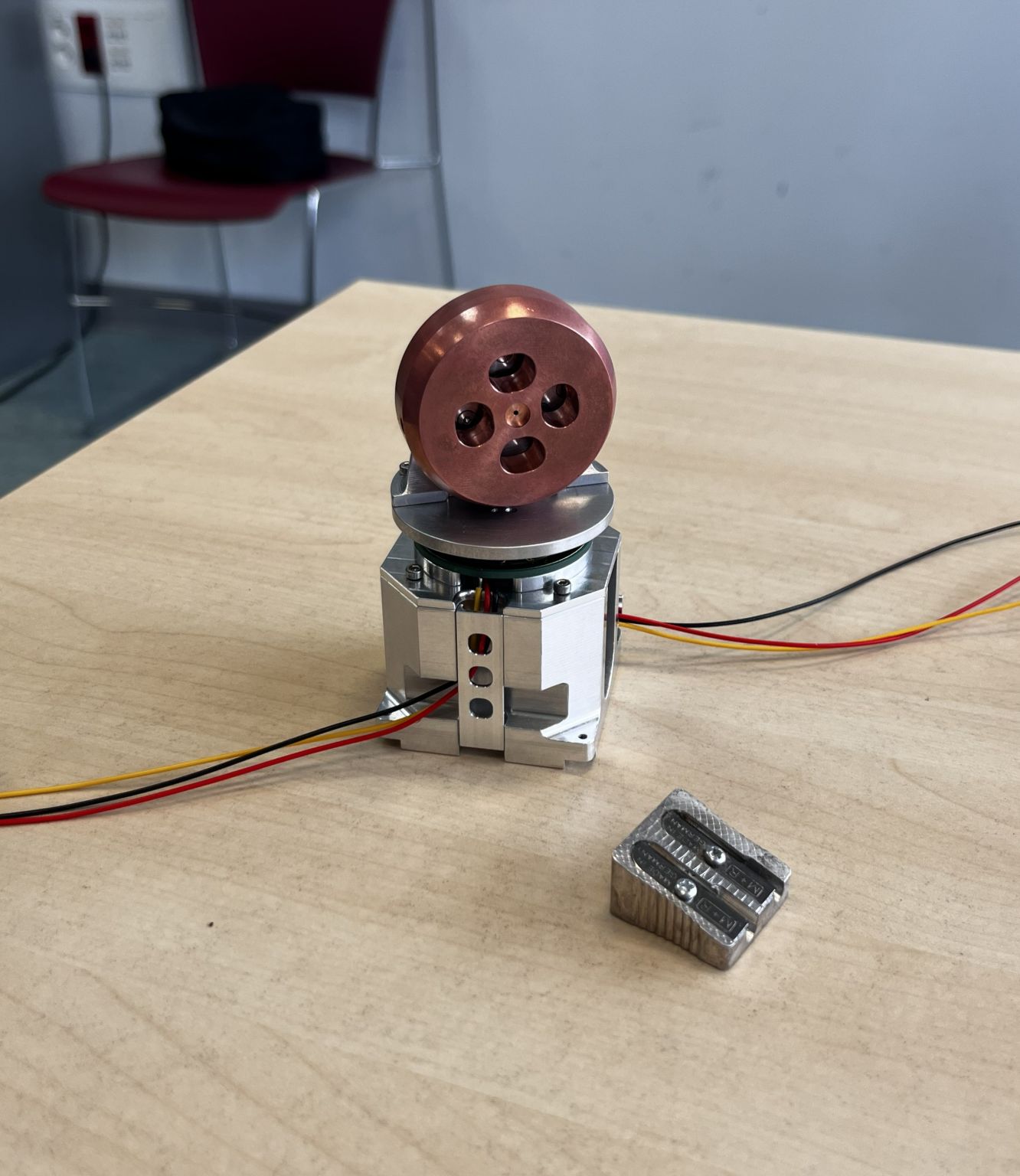 SANZAR VSCMG Assembly Complete: Ultra-Compact ADCS Delivers 1.4 Nm Torque in Under 1U